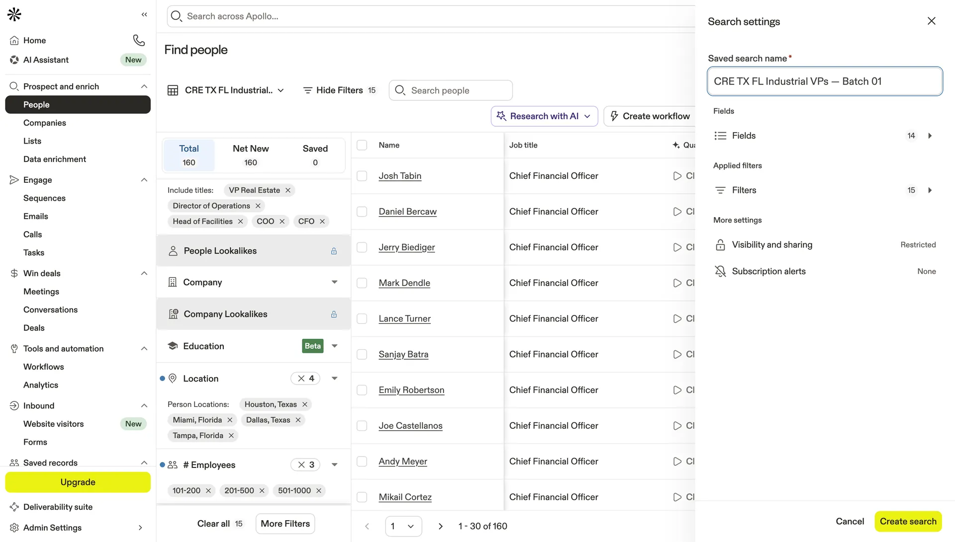 Apollo Save Search CRE TX FL Industrial VPs Batch 01
